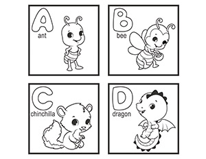 Chinchilla Coloring Page